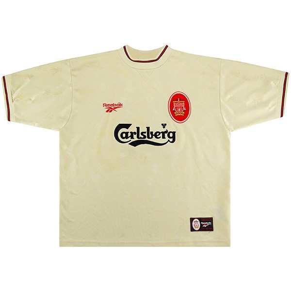 Camiseta Liverpool 2ª Retro 1996 1997 Blanco